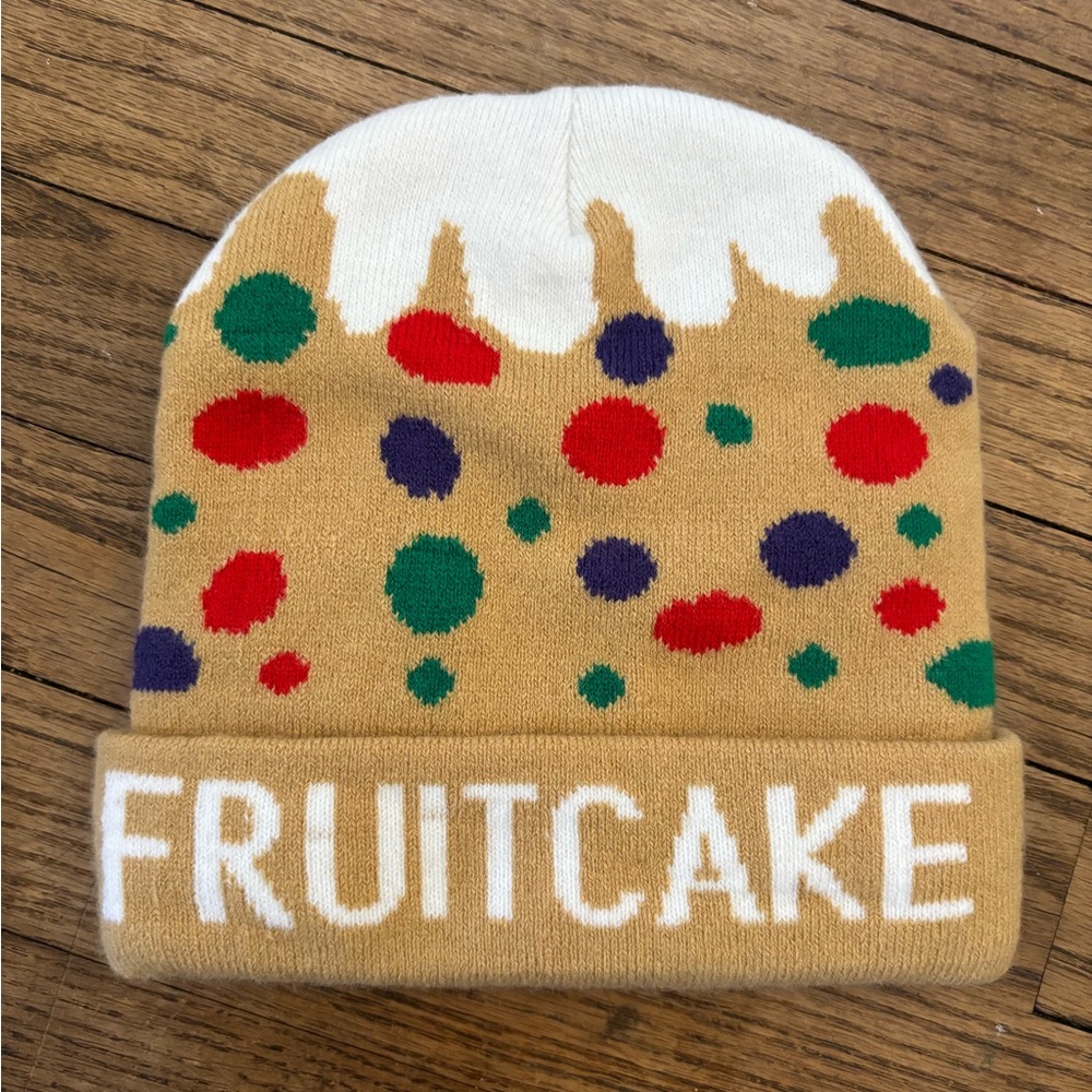Fruitcake Patterned Beanie